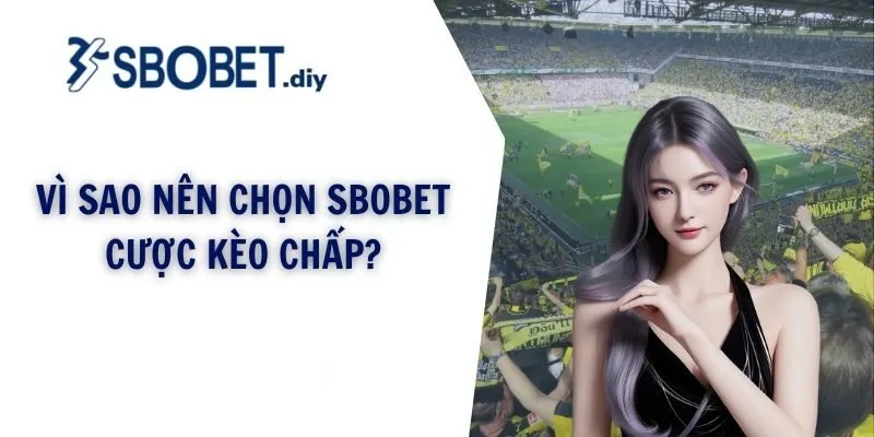 Vì sao nên chọn SBOBET cược kèo chấp?